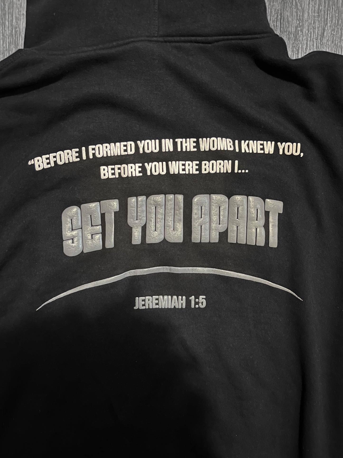 "Jeremiah 1:5" Hoodie