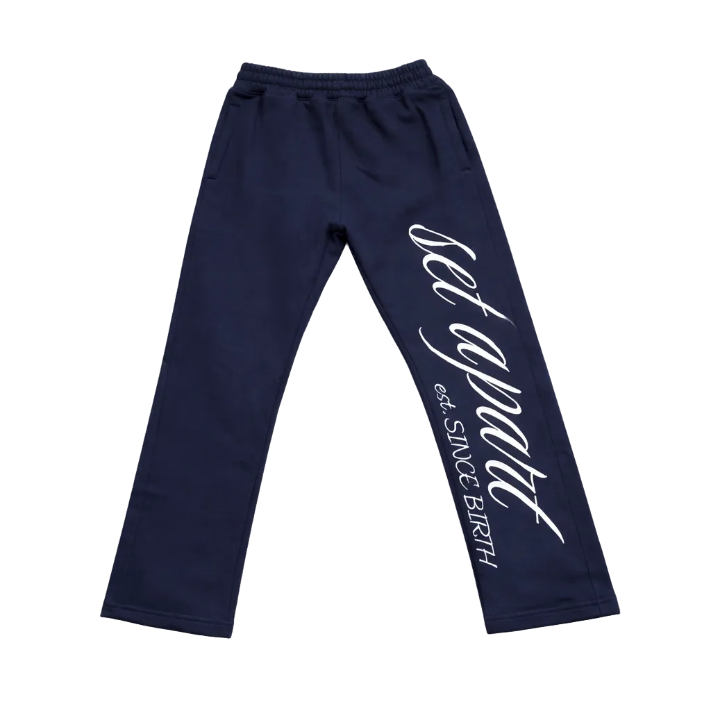 Navy "Set Apart" Joggers V2